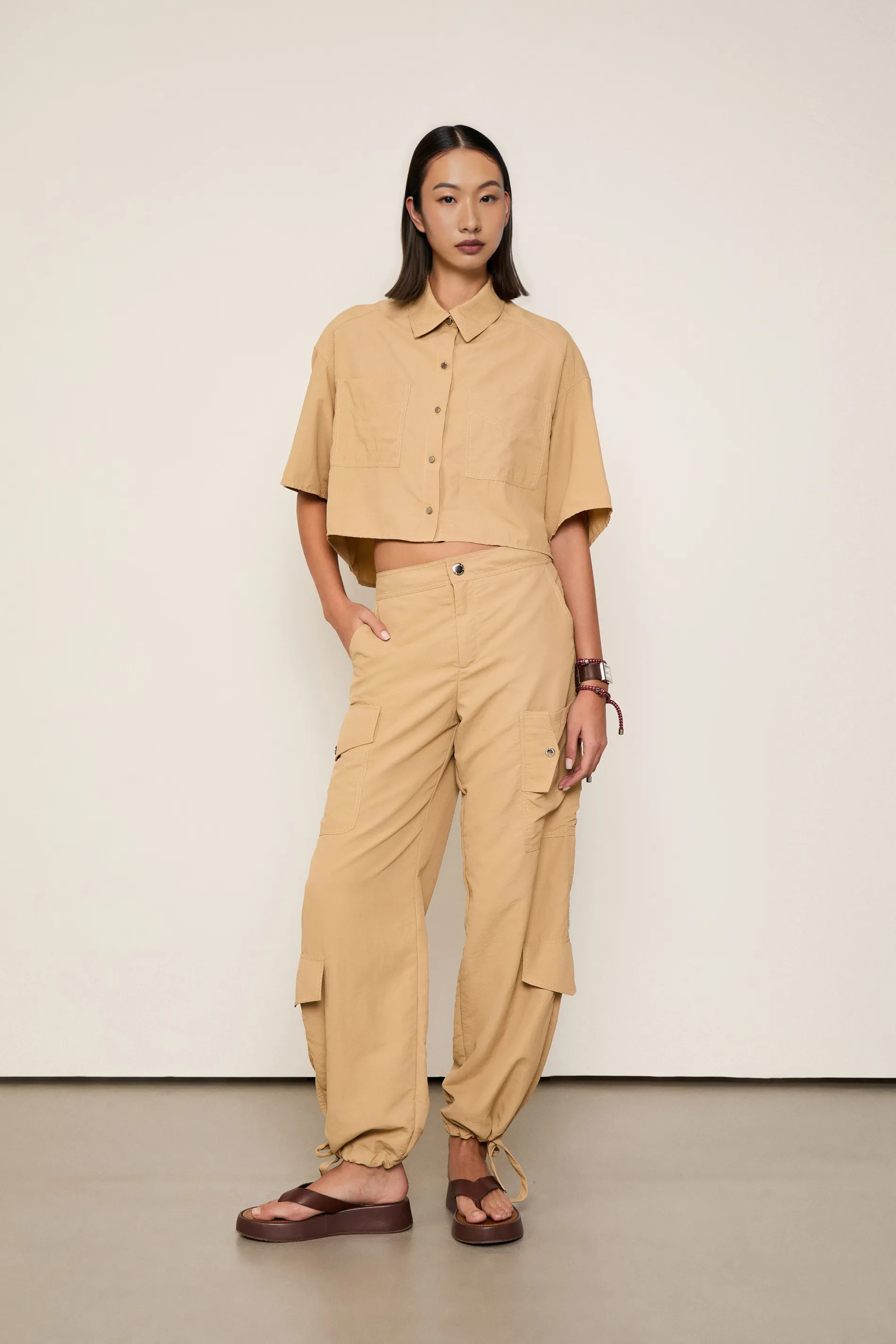 Calça Reta Cargo Tech