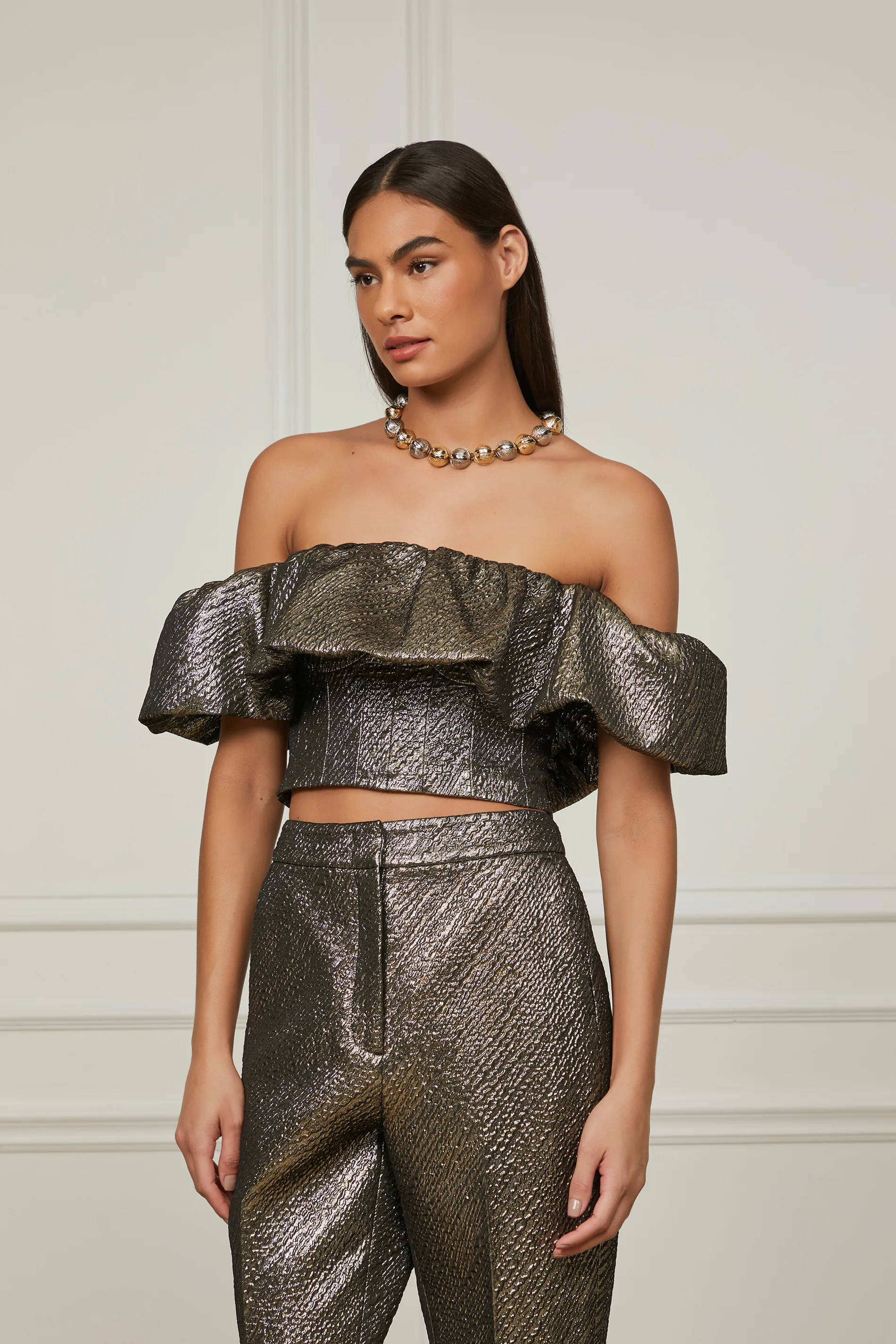 Top Bombom Sem Alças Com Textura