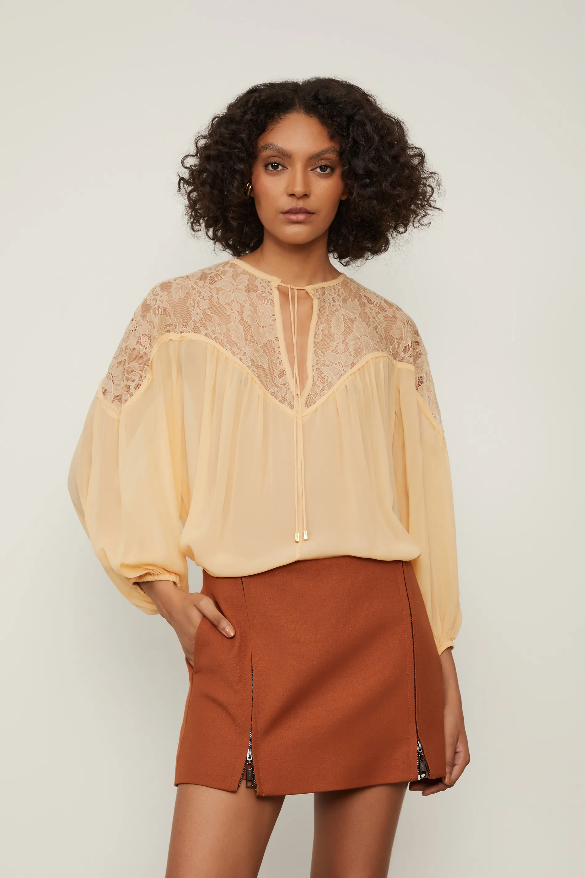 Shorts Saia Com Zíper