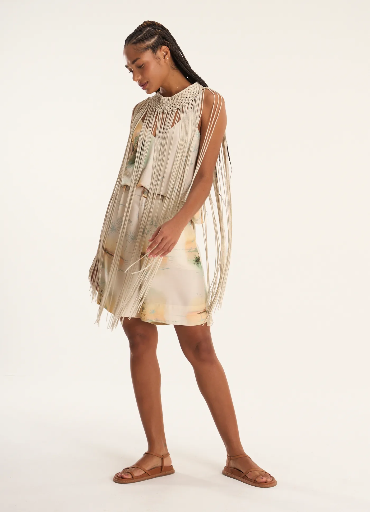 Bermuda estampada areal lab