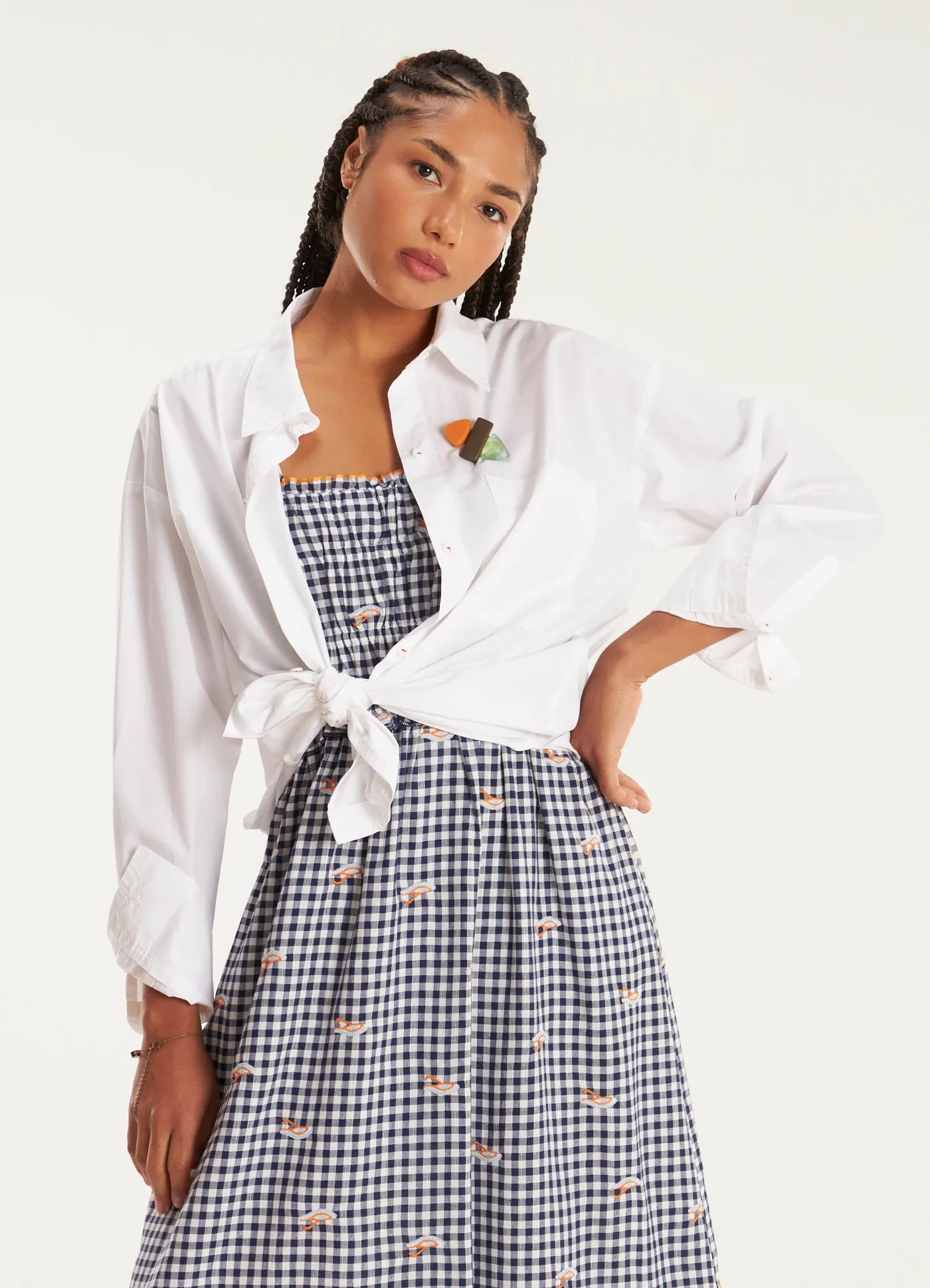 Broche resina desértica