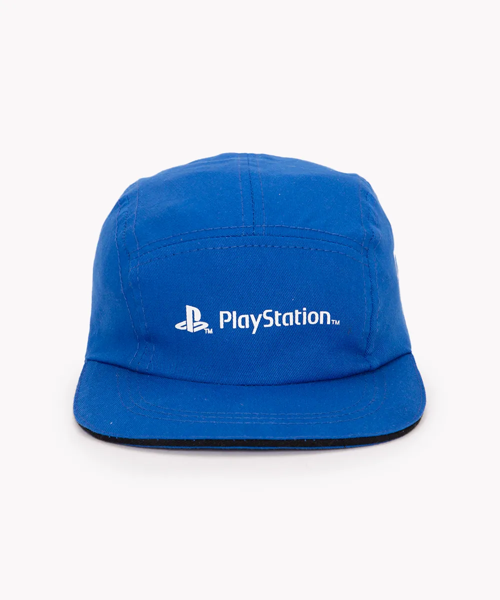 boné infantil playstation aba reta azul