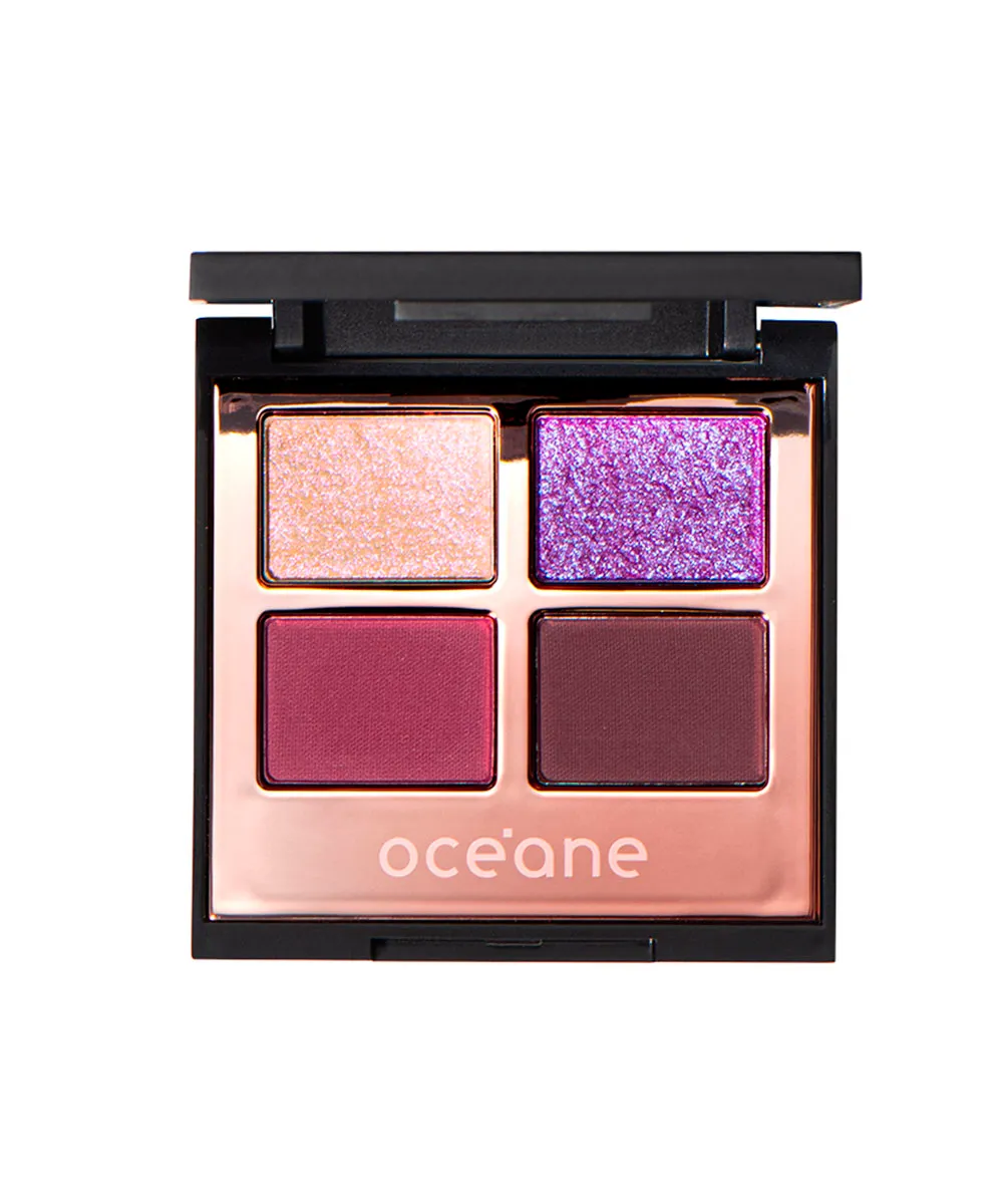 Paleta de Sombras 4 Palette Edition Night Glam Único