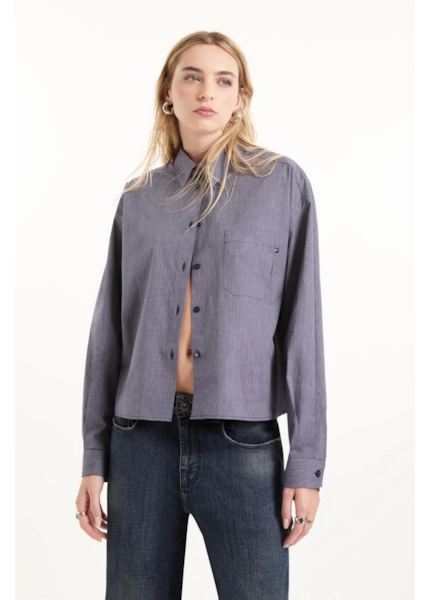 Camisa Tricoline Greenland Marinho