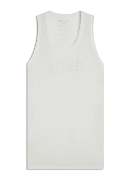 Blusa Gothic Devore Sleeveless Off White