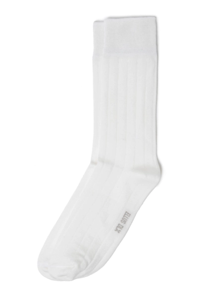 Ribbed Socks Ellus Off White