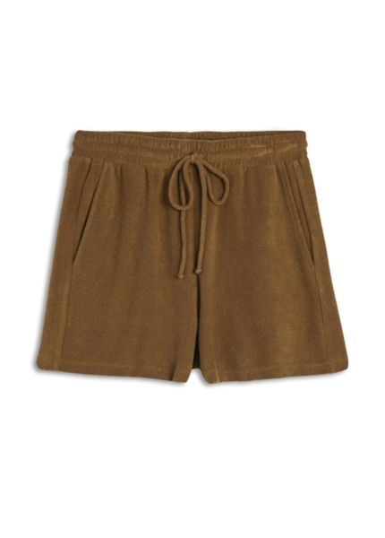 Shorts Plush Ellus Caramelo