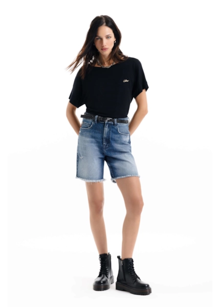 Short Classic Denim Urban Lav.Escuro