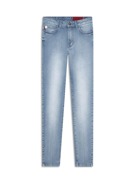 Calça Jeans Sprouting 1848 Lav.Claro C/ Grampos