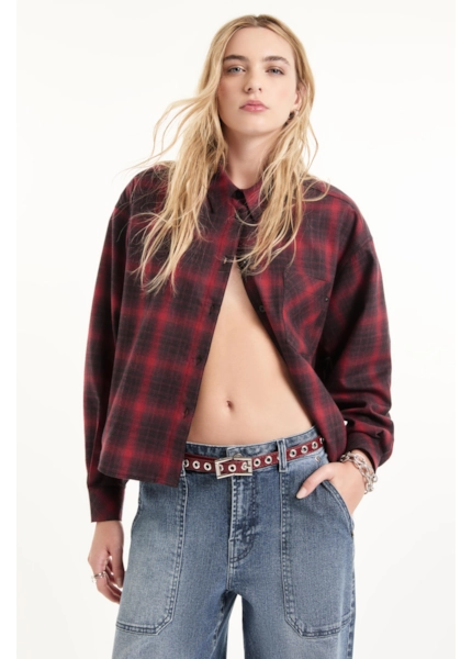 Cinto Eyelets Belt Ellus Bordeaux