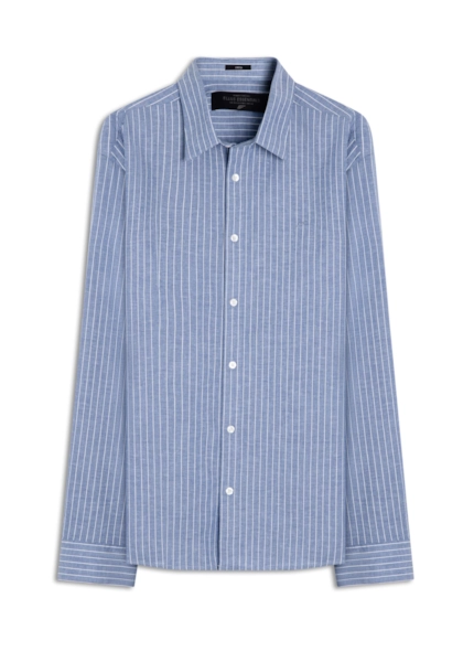 Camisa Tricoline Madison Irish Azul Jeans