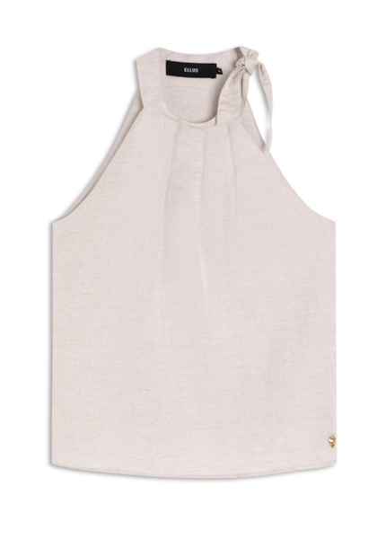 Blusa Fresh Pleats Gelo