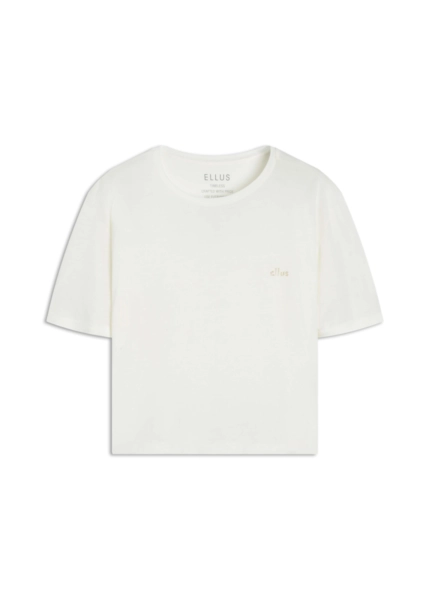 Blusa Ellus  Glitter Off White