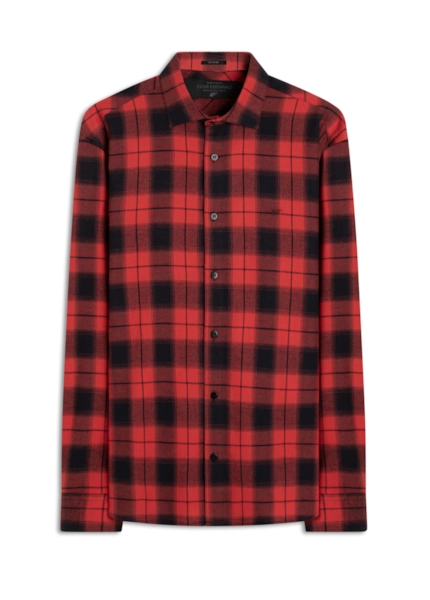 Camisa Xadrez Wool Touch Vancover Vermelho