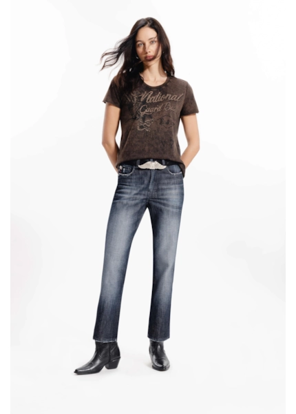 Calça Hight Comfort Dark Flame Lav.Escuro C/ 3d+peq.Puíd