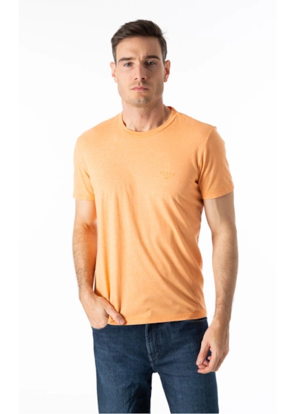 T-Shirt Linen Ellus Classic Pessego
