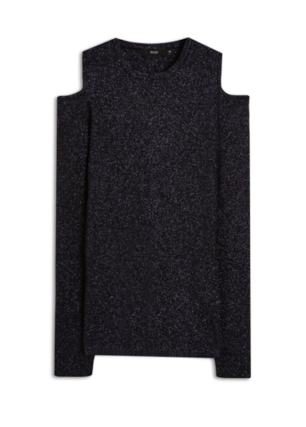 Blusa Tricot Lurex Dress Det Crew Royal