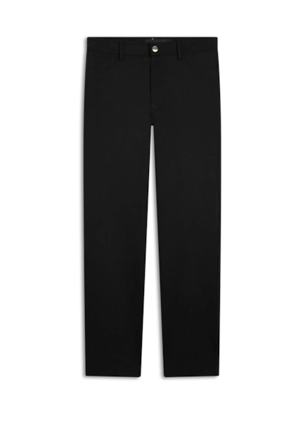 Calça Jersey Fit Flare Preto