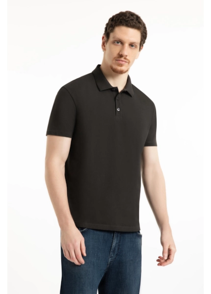 Polo Piquet Ellus Classic Plumbo