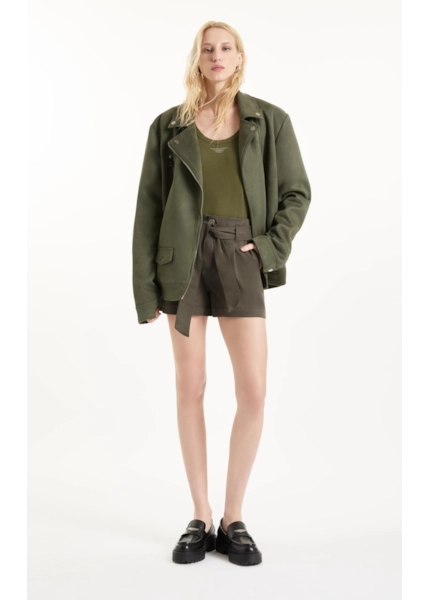 Bermuda Color Twill Power Verde Escuro