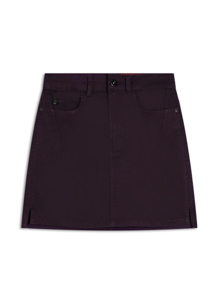 Saia Pop Elastic Zoe Roxo