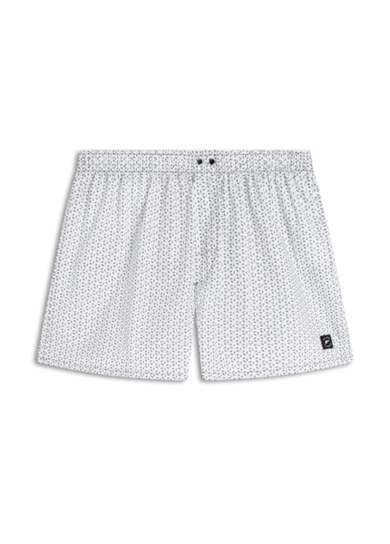 Cueca Ellus Easa Branco C/ Prata