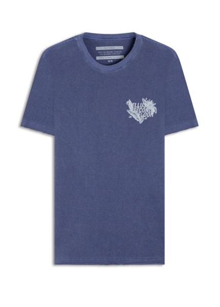 T-Shirt Washed 2nd Floor Dark Navy