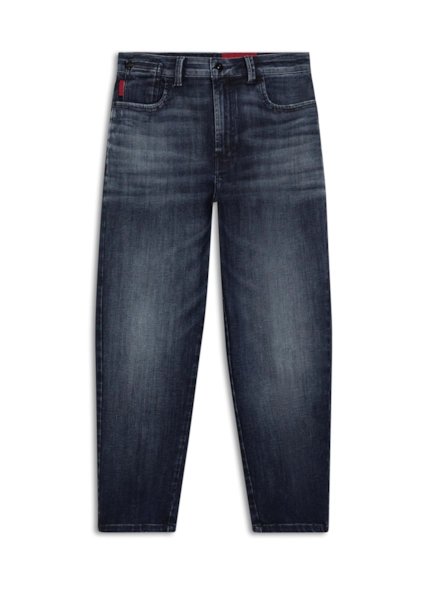 Calça Jeans High Comfort Blue Baggy 1623-Lav.Escuro C/ 3d