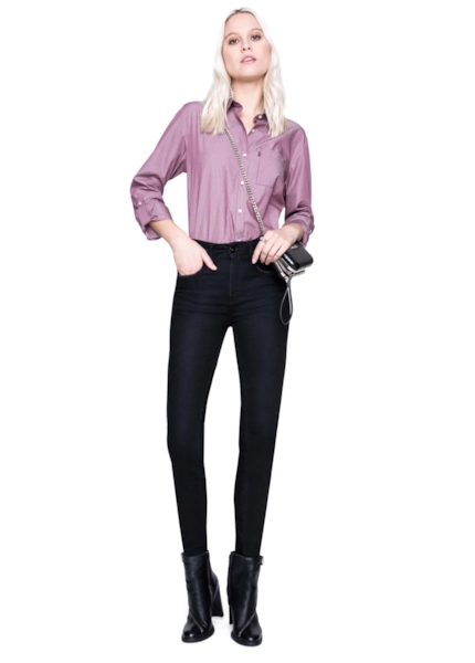 Camisa Listra Mescla Bordeaux