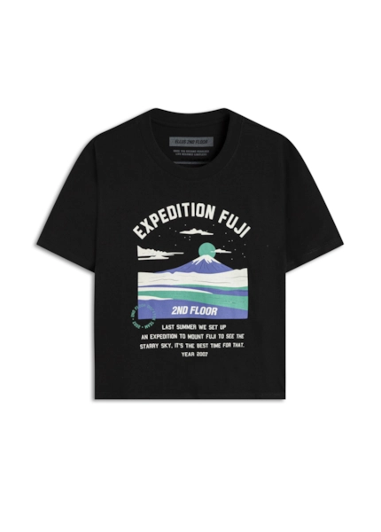 Blusa Expedition Fuji Preto