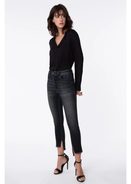 Calça Jeans Cigarrete Comfort Nero 1335 Lav.Escuro C/Tank