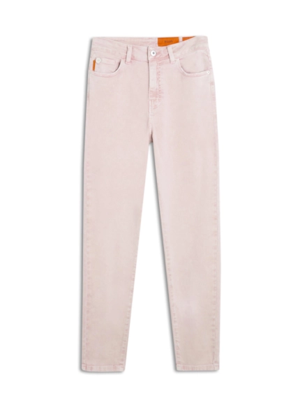 Calça Jeans Vintage Color Rosa