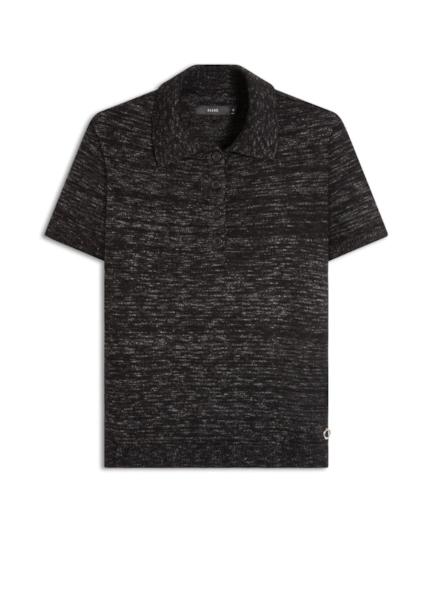 Polo Tricot Flame Jersey Chumbo Mescla