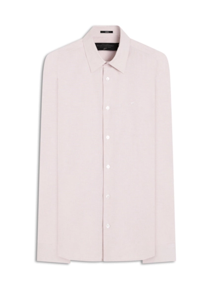 Camisa Tricoline Classic Anatomic Rosa Velho