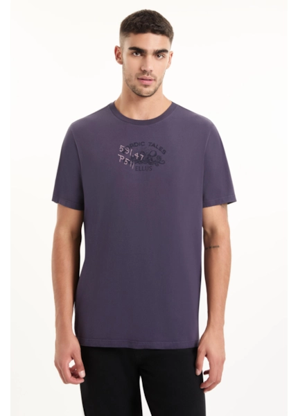 T-Shirt Nordic Tales Classic Purple Blue