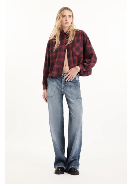 Camisa Wool Touch Denmark Cereja