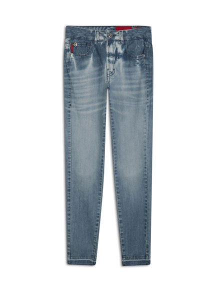 Calça Jeans Deep Blue Gisele 1600-Lav.Claro C/ Used