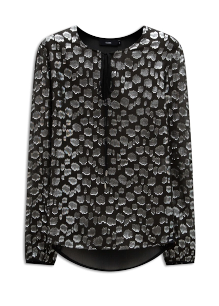 Camisa Devore Metalic Chemise Verde Militar C/ Prata