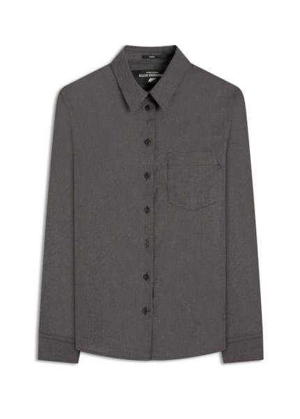 Camisa Tricoline Ly Veneto Relaxes Preto