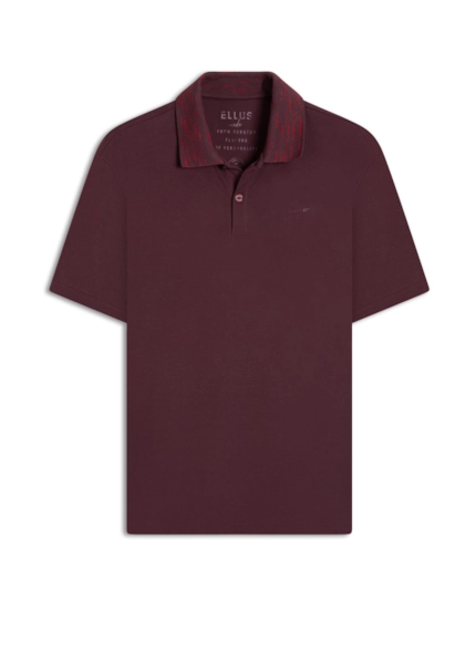 Polo Piquet Easa Classic Roxo
