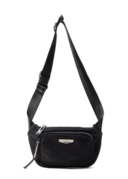 Bolsa Pouch Bag Stuart Ellus Preto