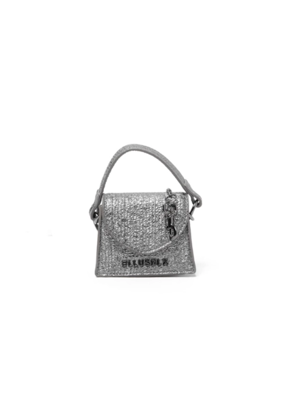 Bolsa Mini Crossbody Bag Sophia Silver Gray