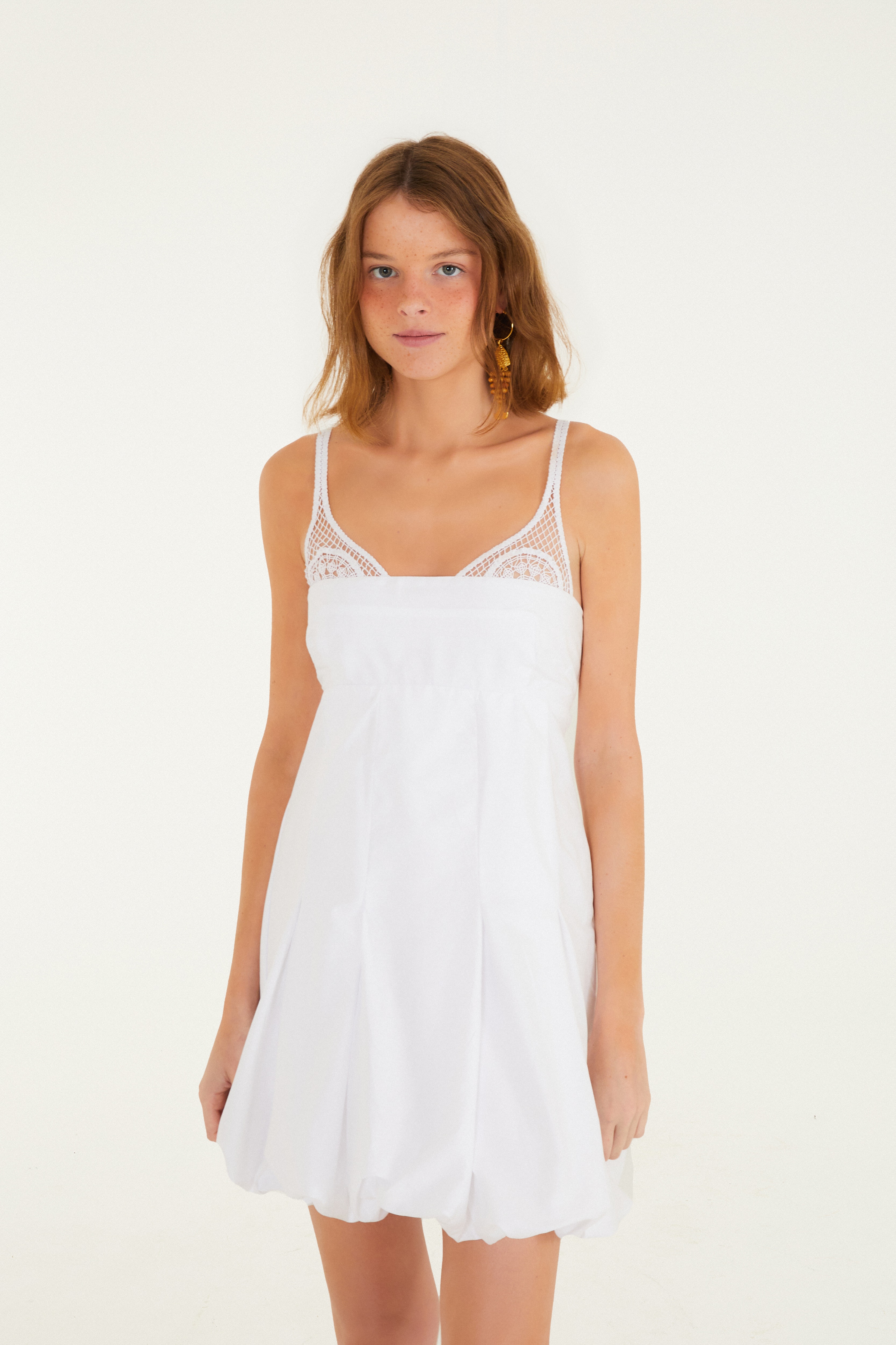 Vestido Balonê Alcinhas