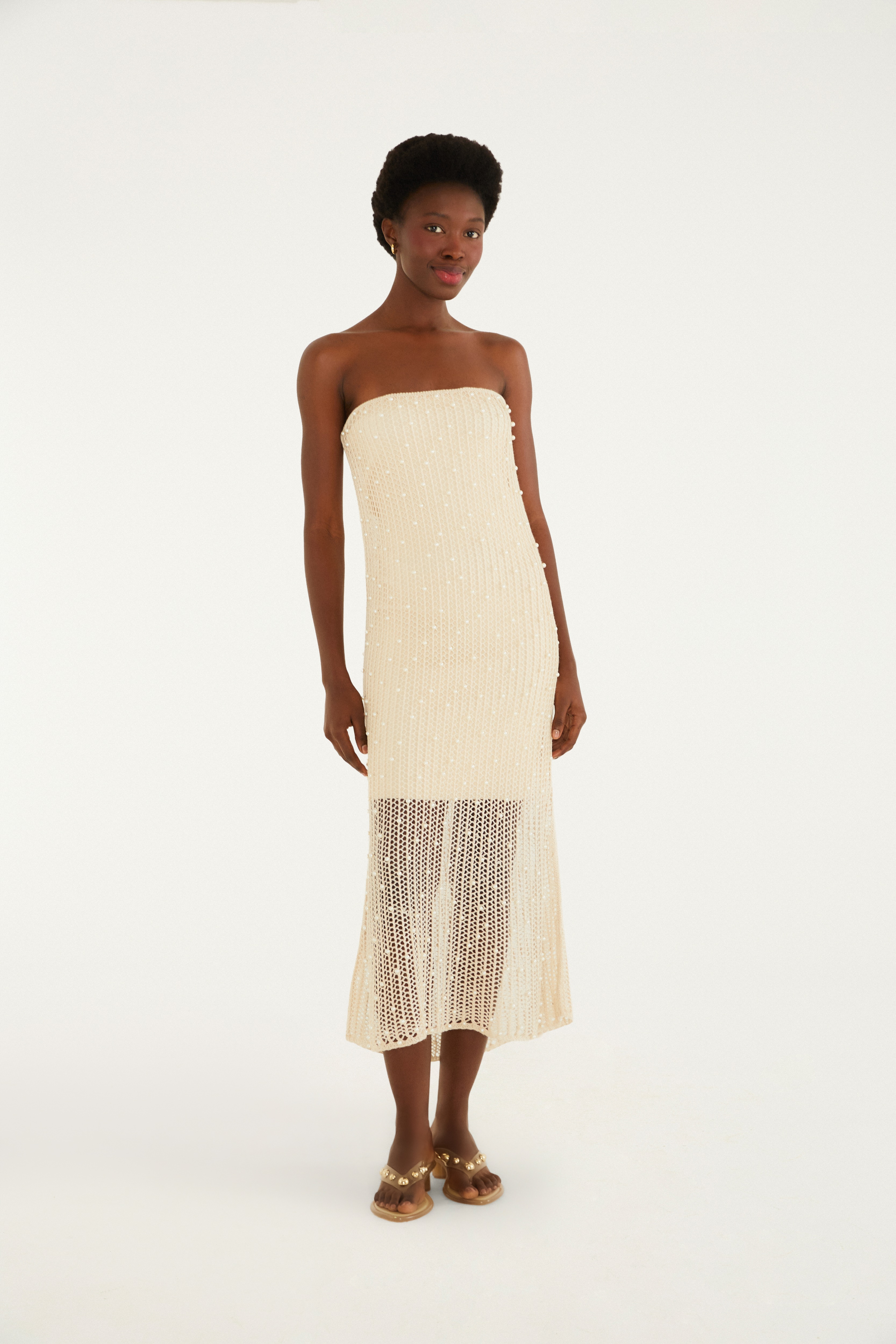 Vestido Tricot Pérola