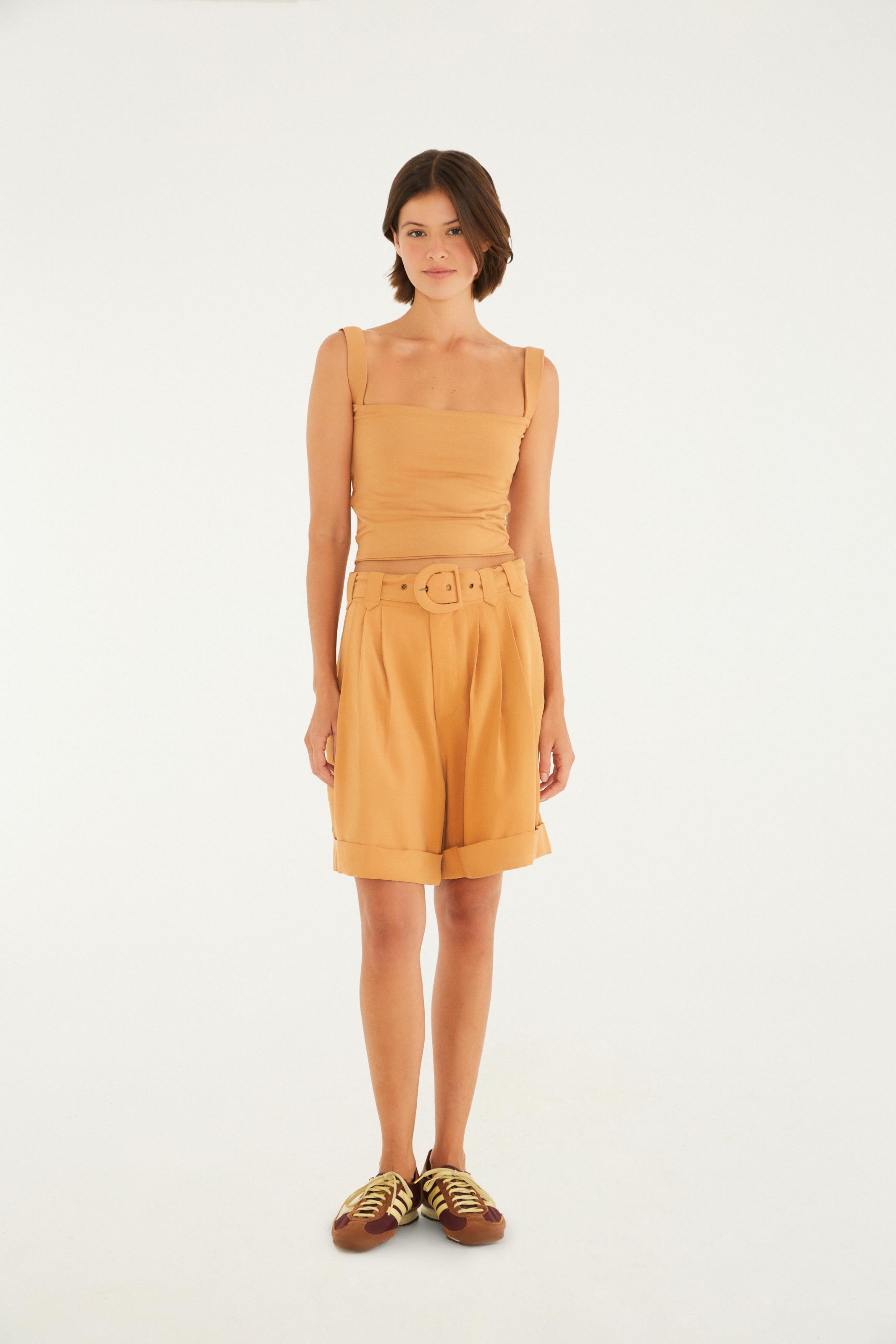 Bermuda Alfaiataria Cinto