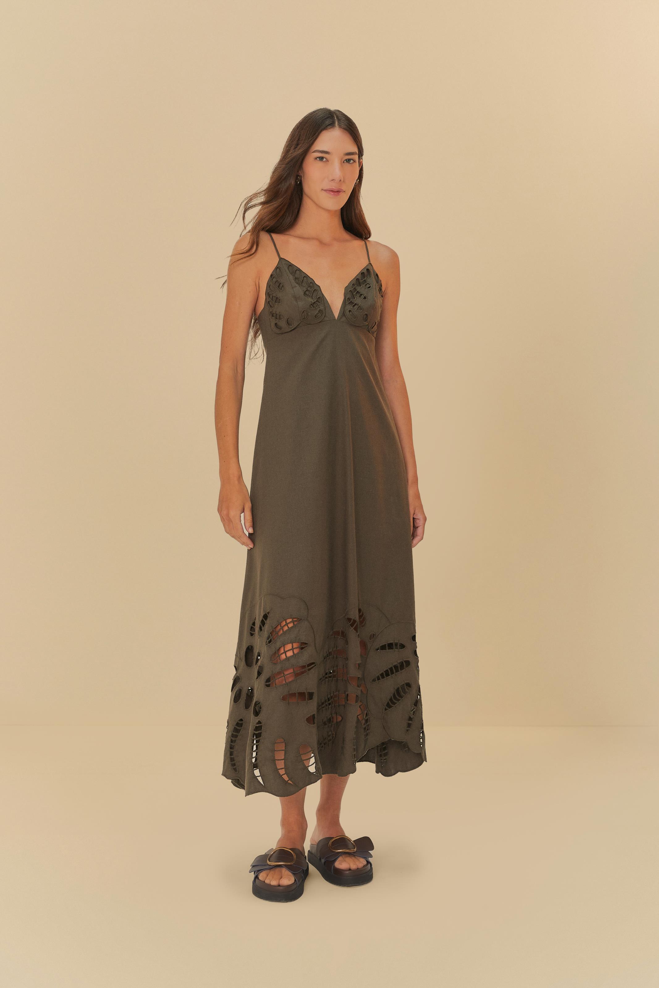 Vestido Costela De Adão Artesanal