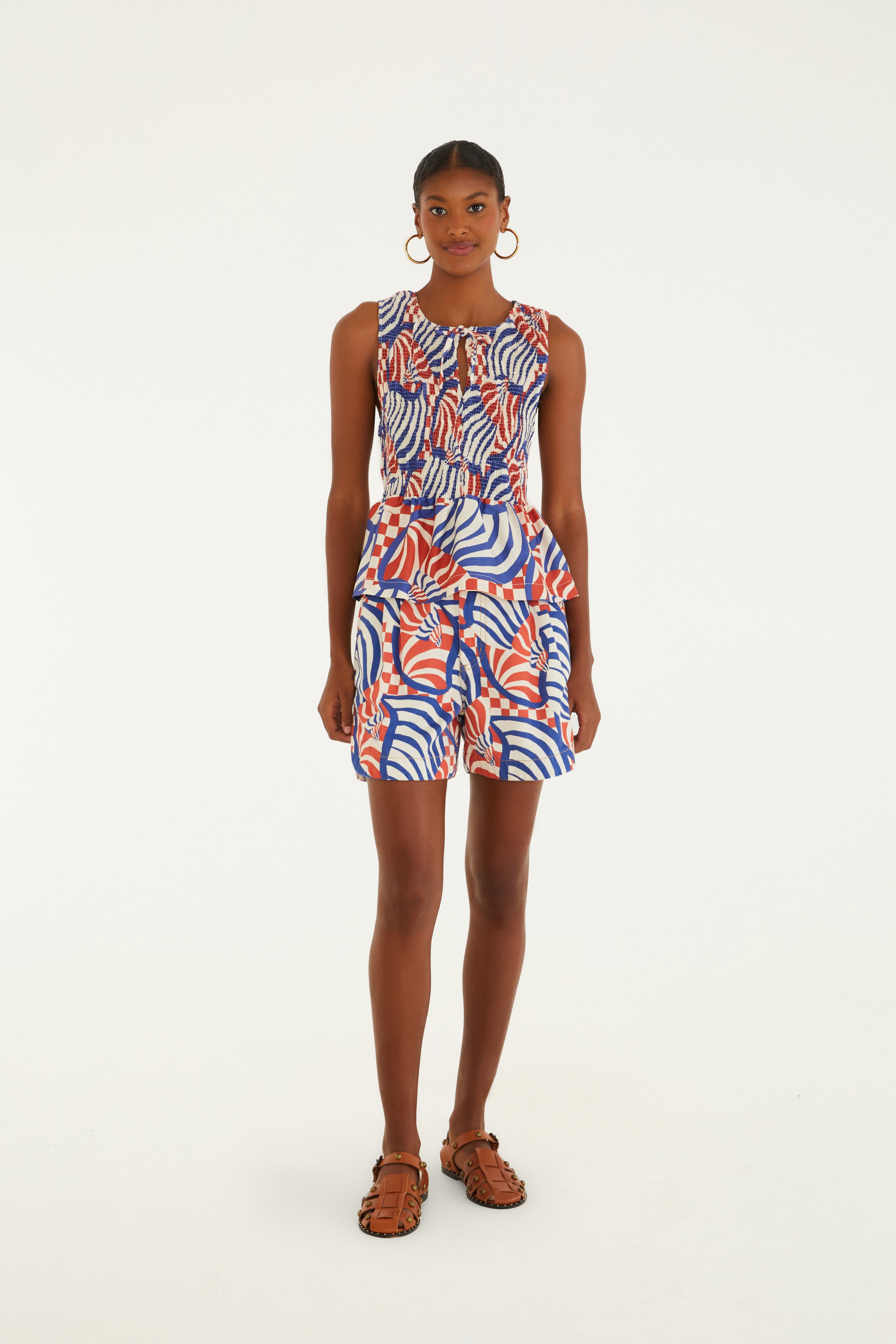 Bermuda Sarja Concha Gráfica