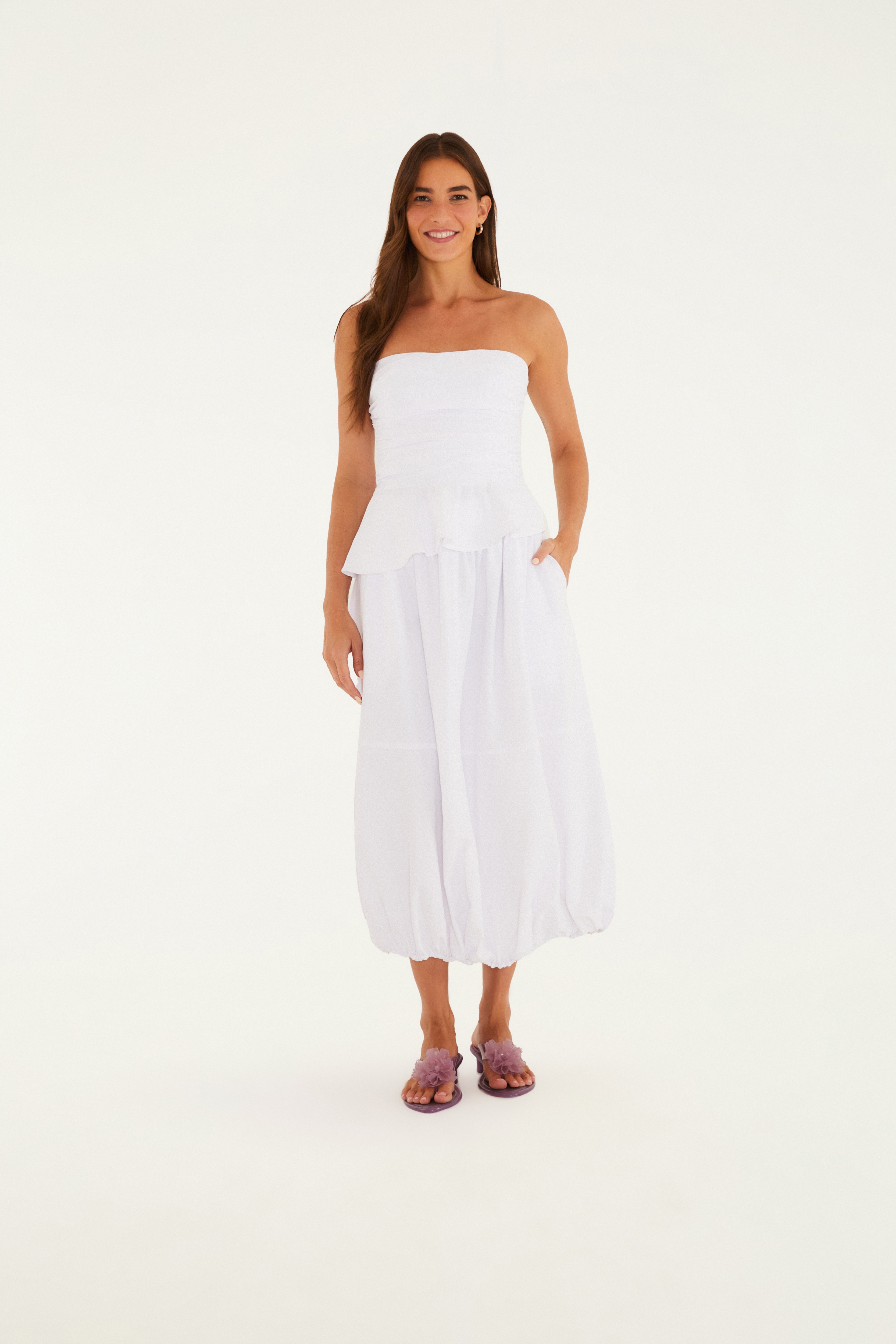 Saia Franzida Alfaiataria