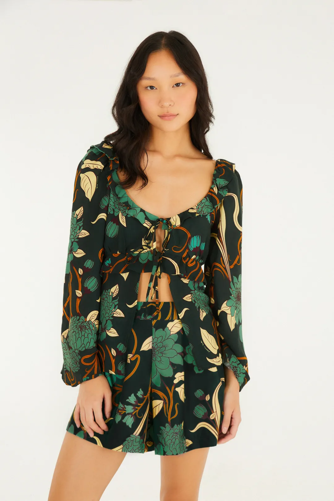 Bata Estampada Beatrice Floral