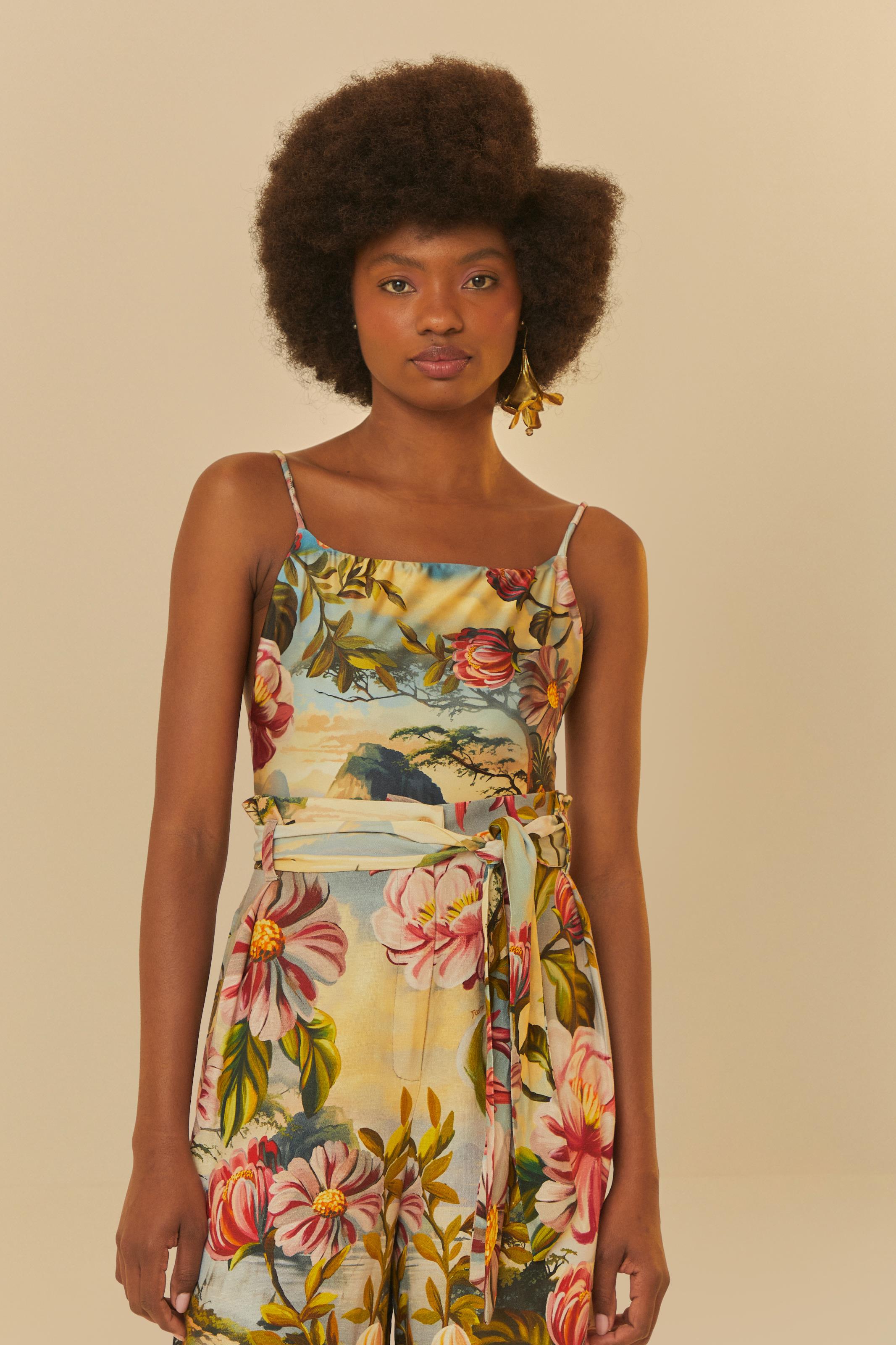 Body Estampado Rio Antigo